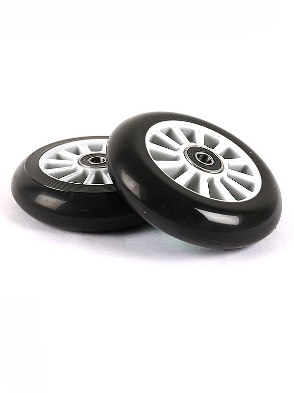 TBF Pro Series Scooter Wheels Pair Set (White)