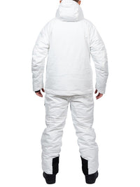 Two Bare Feet All-in-One Rift Snow Pants & Jacket Set (White/ White)