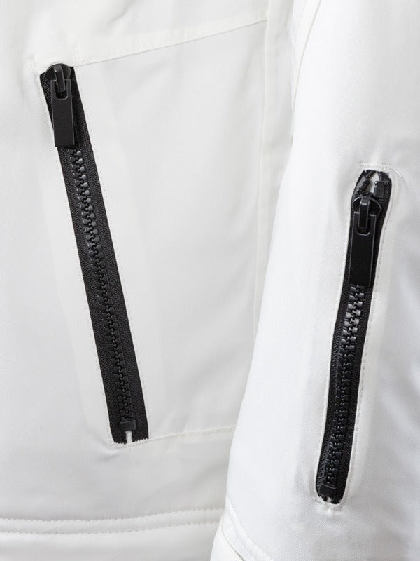 Two Bare Feet Rift Snow Jacket (White)
