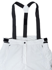Two Bare Feet All-in-One Rift Snow Pants & Jacket Set (White/ White)