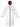 Elemental Waterproof Lightweight Slimline Changing Robe (White/Raspberry)