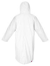 Kids Elemental Waterproof Lightweight Slimline Changing Robe (White/Raspberry)