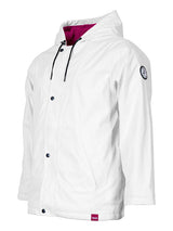 Elemental Waterproof Lightweight Jacket (White/Raspberry)