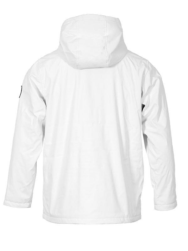 Elemental Waterproof Lightweight Jacket (White/Raspberry)