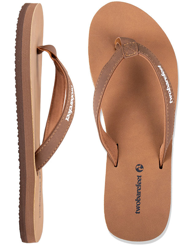Devon Ladies Flip Flops (Brown)