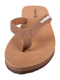 Devon Ladies Flip Flops (Brown)