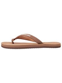 Devon Ladies Flip Flops (Brown)