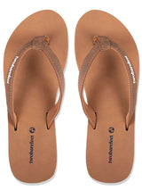 Devon Ladies Flip Flops (Brown)