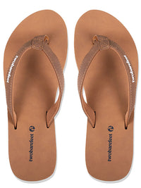 Devon Ladies Flip Flops (Brown)