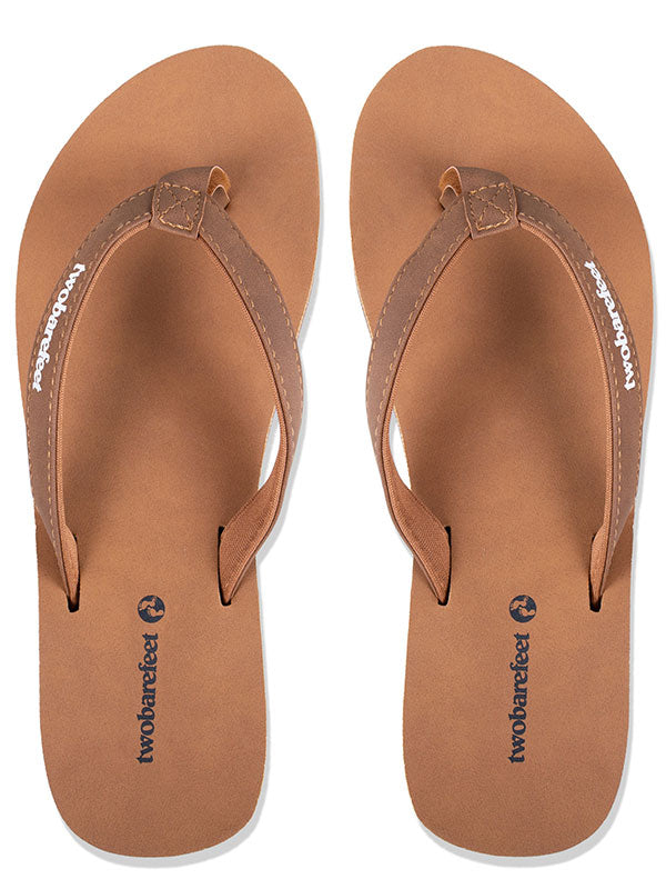 Devon Ladies Flip Flops (Brown)