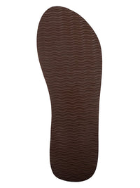 Devon Ladies Flip Flops (Brown/White)