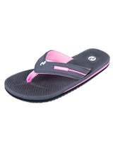 Voyage Ladies Flip Flops (Grey/Light Pink)
