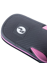Voyage Ladies Flip Flops (Grey/Light Pink)