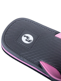 Voyage Ladies Flip Flops (Grey/Light Pink)