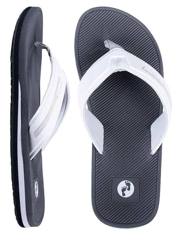Voyage Ladies Flip Flops (White)