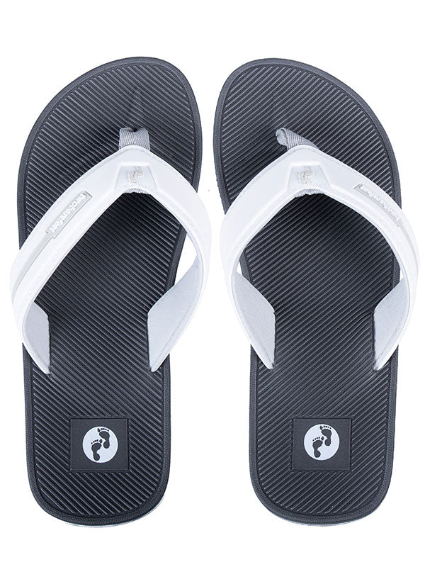 Voyage Ladies Flip Flops (White)