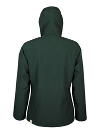 Womens Sherpa Lined Waterproof Jacket (Khaki/Cream)