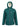 Womens Sherpa Lined Waterproof Jacket (Sea Green/Cream)