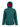Womens Sherpa Lined Waterproof Jacket (Sea Green/Raspberry)
