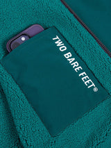 Womens Sherpa Lined Waterproof Jacket (Sea Green/Sea Green)