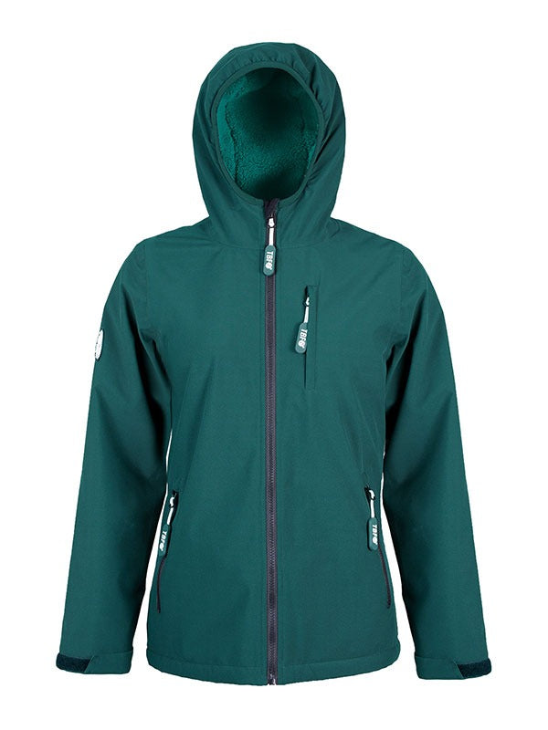 Womens Sherpa Lined Waterproof Jacket (Sea Green/Sea Green)