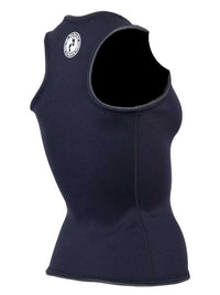 Womens Heritage Sleeveless Wetsuit Jacket (Black)