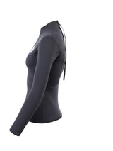 Two Bare Feet Womens Aspect Back Zip 2.5mm Wetsuit Jacket (Black)