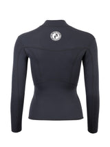Two Bare Feet Womens Aspect Fleece Lined Zipless Thermal 2.5mm Superstretch Wetsuit Top & Pants Set (Black)