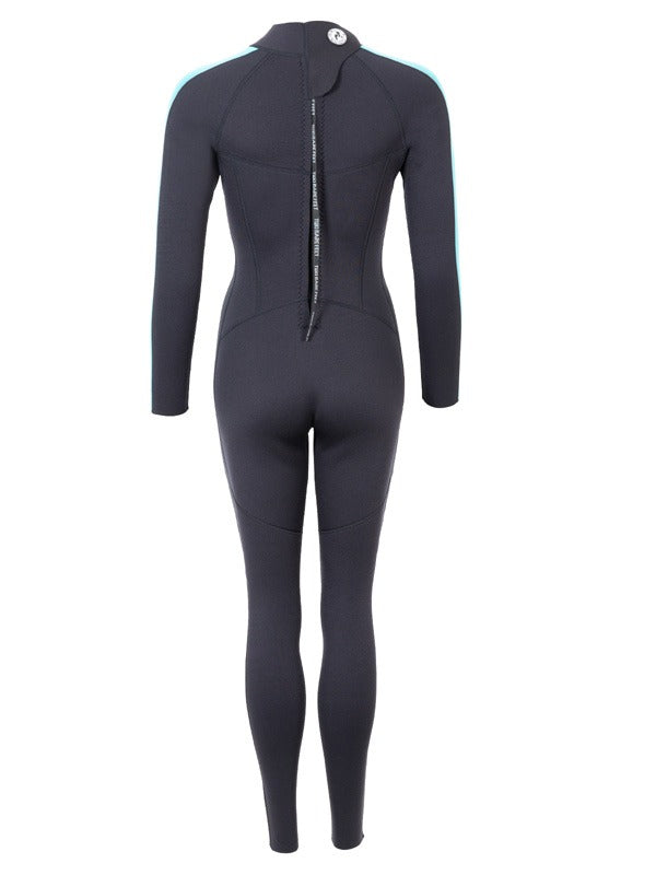Two Bare Feet Flare 2.5mm Womens Superstretch Full Length Wetsuit (Mint)