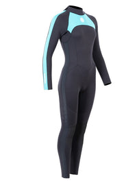 Two Bare Feet Flare 2.5mm Womens Superstretch Full Length Wetsuit (Mint)