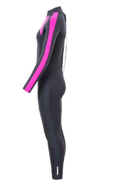 Two Bare Feet Flare 2.5mm Womens Superstretch Full Length Wetsuit (Raspberry)