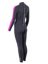 Two Bare Feet Flare 2.5mm Womens Superstretch Full Length Wetsuit (Raspberry)