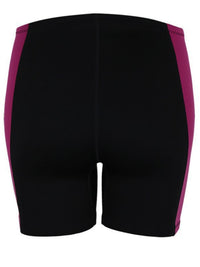 Two Bare Feet Womens Harmony 3mm Wetsuit Shorts (Black / Raspberry)