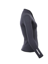 Two Bare Feet Womens Heritage 3mm Full Zip Long Sleeve Wetsuit Jacket (Black)