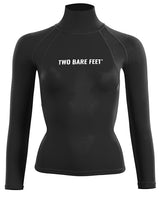 Two Bare Feet Unisex Long Sleeve Rash Vest (Black)
