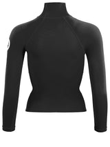 Two Bare Feet Unisex Long Sleeve Rash Vest (Black)
