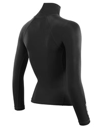 Two Bare Feet Unisex Long Sleeve Rash Vest (Black)