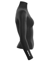Two Bare Feet Unisex Long Sleeve Rash Vest (Black)