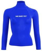 Two Bare Feet Unisex Long Sleeve Rash Vest (Blue)