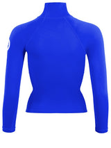 Two Bare Feet Unisex Long Sleeve Rash Vest (Blue)