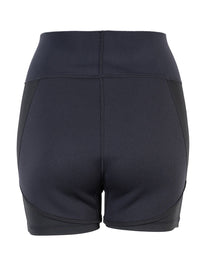 Two Bare Feet Womens Vista 2.5mm Neoprene Wetsuit Overlaid Hotpants (Black)