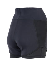 Two Bare Feet Womens Vista 2.5mm Neoprene Wetsuit Overlaid Hotpants (Black)