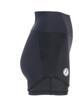 Two Bare Feet Womens Vista 2.5mm Neoprene Wetsuit Overlaid Hotpants (Black)