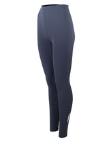 Two Bare Feet Womens Thermal Lycra Swimming Leggings (Black)