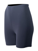 Two Bare Feet Womens Thermal Lycra Swimming Shorts (Black)