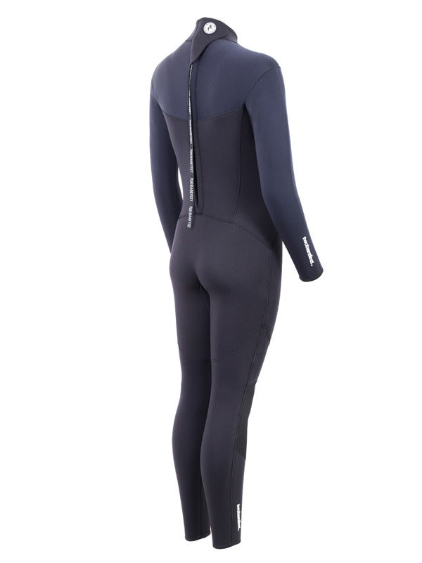 Two Bare Feet Thunderclap 4/3mm Womens Winter Wetsuit (Black)
