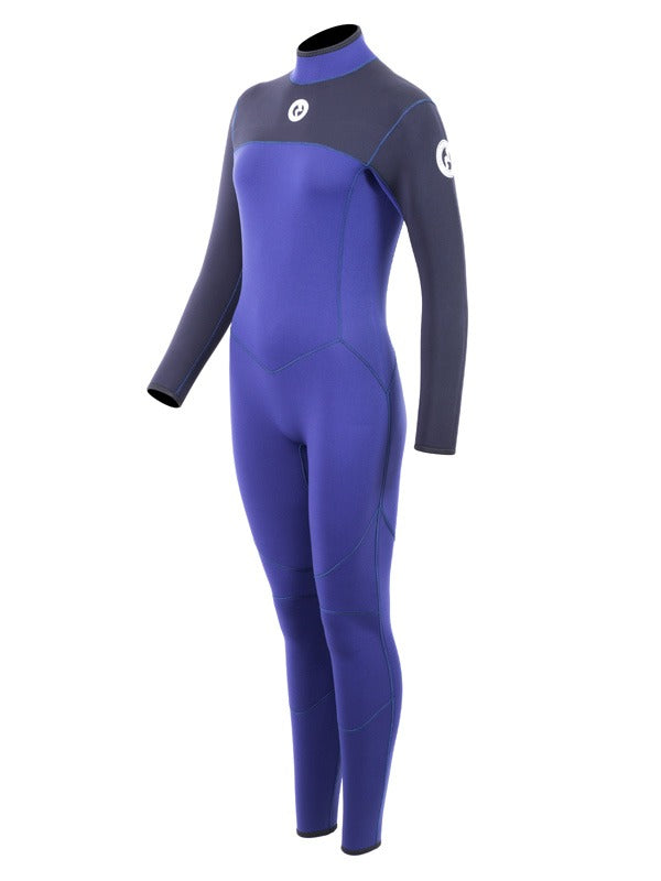 Two Bare Feet Thunderclap 4/3mm Womens Winter Wetsuit (Navy)