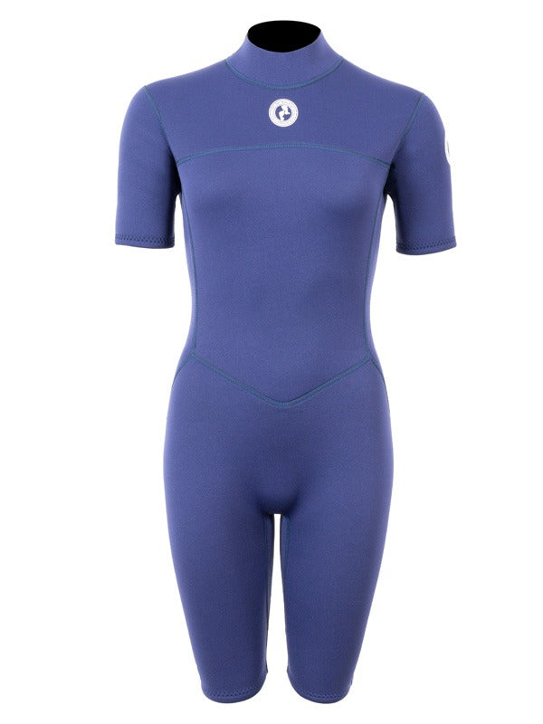 Two Bare Feet Thunderclap 2.5mm Womens Shorty Wetsuit (Navy)