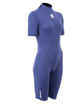 Two Bare Feet Thunderclap 2.5mm Womens Shorty Wetsuit (Navy)