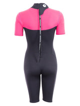 Two Bare Feet Thunderclap 2.5mm Womens Shorty Wetsuit (Pink)
